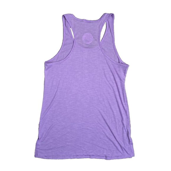 Decree Women's Lavender Fields Purple Splash Tank Top - Picture 2 of 6